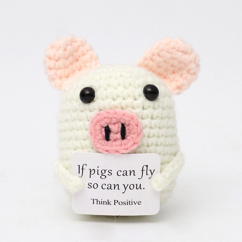 Cute Cartoon Animal and Fruit Yarn Decorations for Home|Home Decor