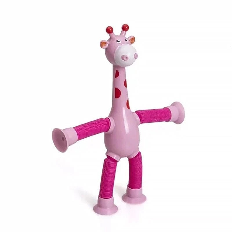 Baby Giraffe Teething Toy Soft Plastic Rattle for Infants|Baby Toys & Teething Toys