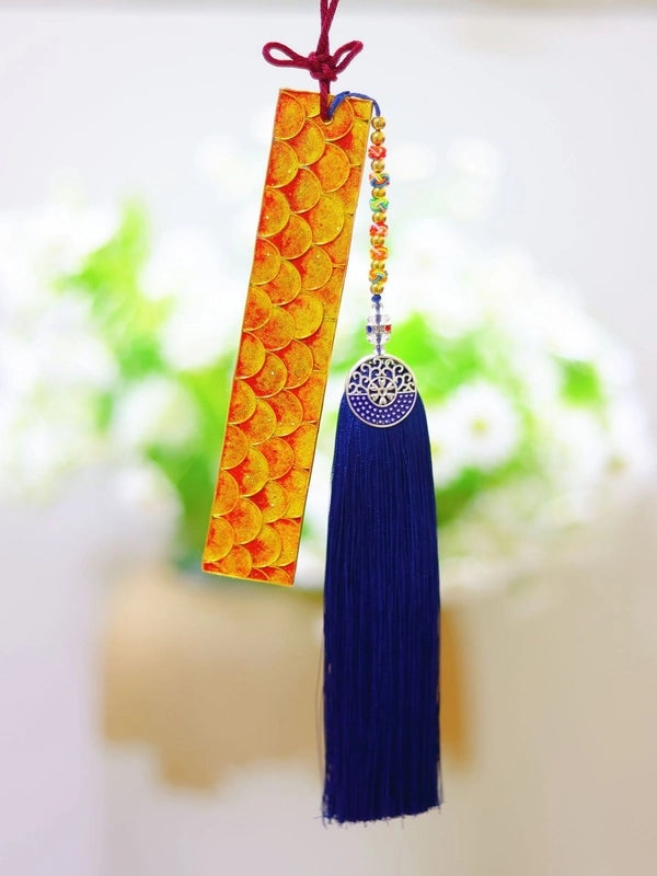 Ancient Style Cloisonne Enamel DIY Material Bag for Handmade Wood Bookmark | Crafts & DIY Supplies