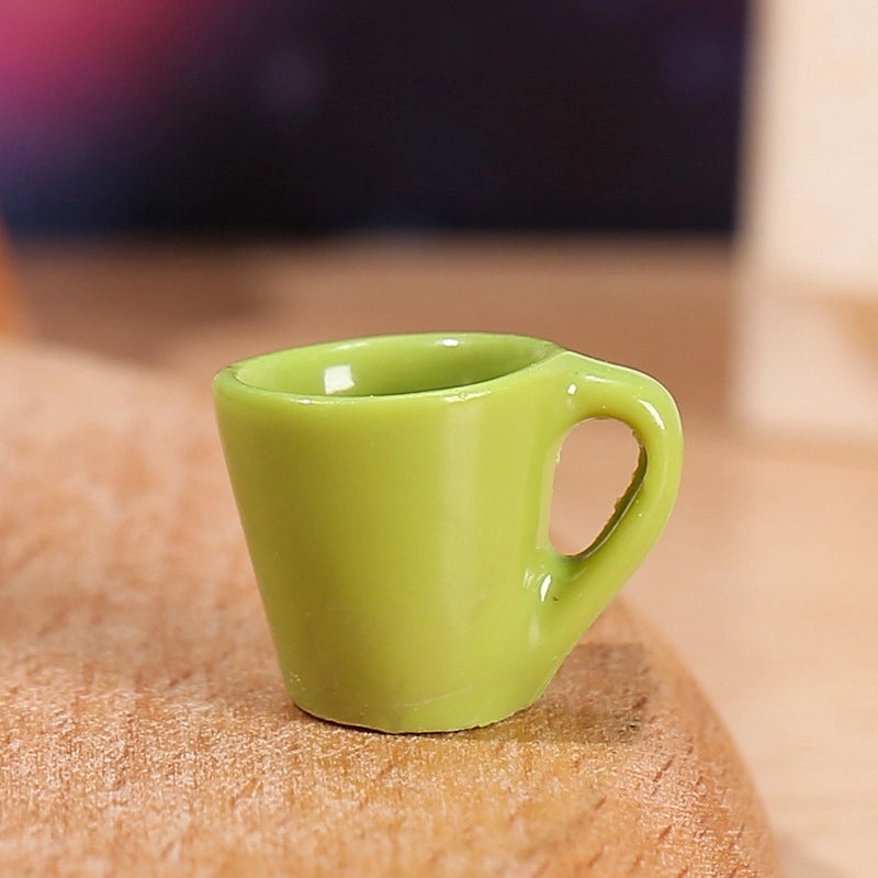 Cute Cartoon Cup Resin Miniature Ornaments for Home Decor|Home & Living Decorations