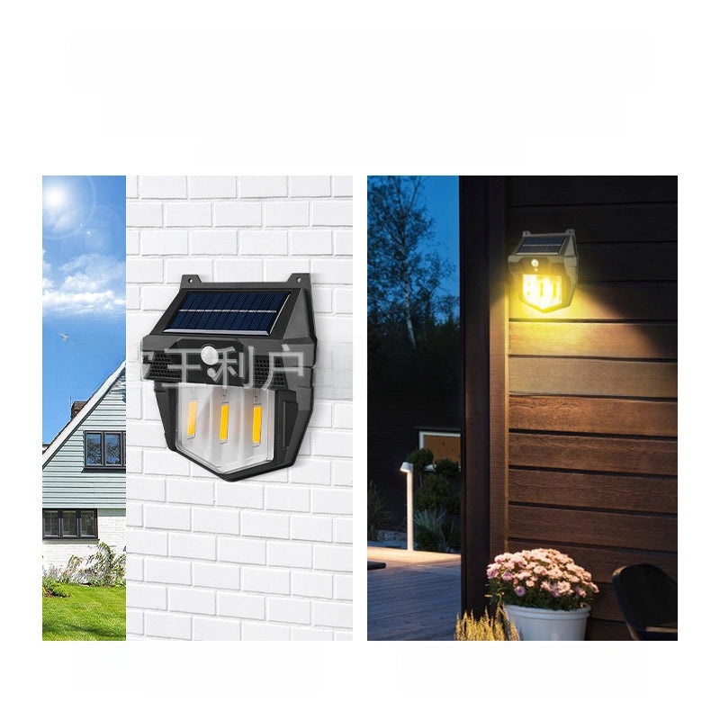 Solar Outdoor Wall Lamp with Tungsten Wire | Garden & Outdoor Lighting