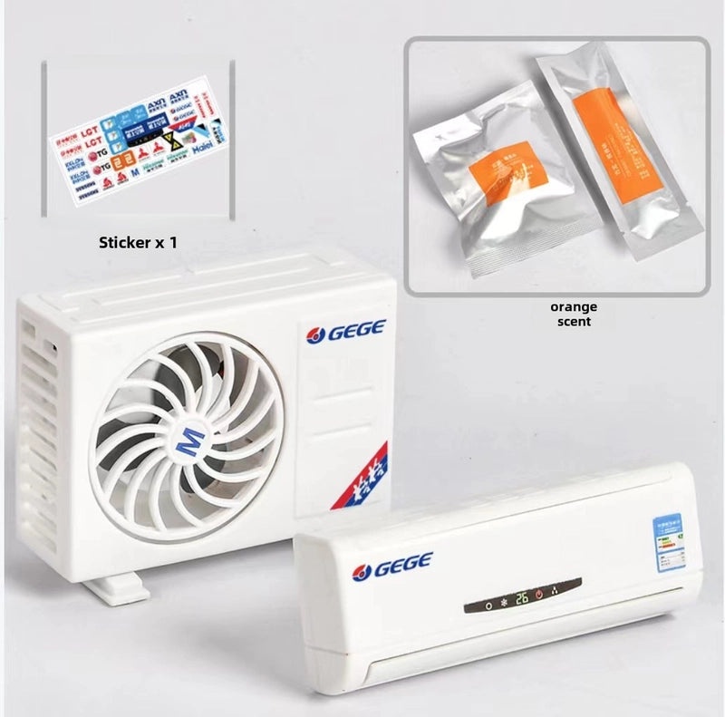 Car Mini Air Conditioner Model Car Vent Air Freshener Aromatherapy Perfume Long-Lasting Car Interior Decoration|Car Accessories