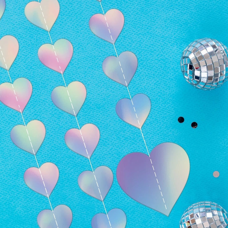 Valentine's Day Heart Shaped Minimalist Paper Hanging Decoration | Home Decor