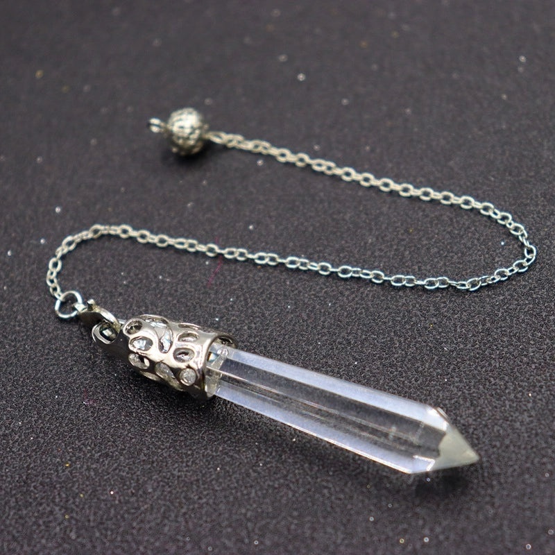 Ethnic Color Block Crystal Stone Pendant Decorative Jewelry|Fashion Accessories