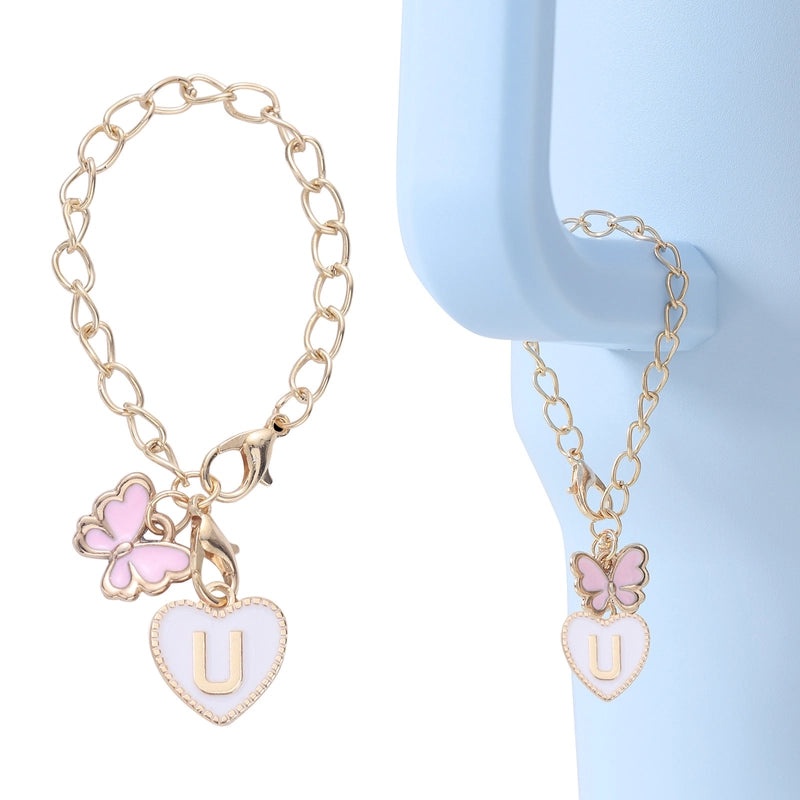 Cute Heart & Butterfly Enamel Alloy Pendant for Women | Jewelry & Accessories