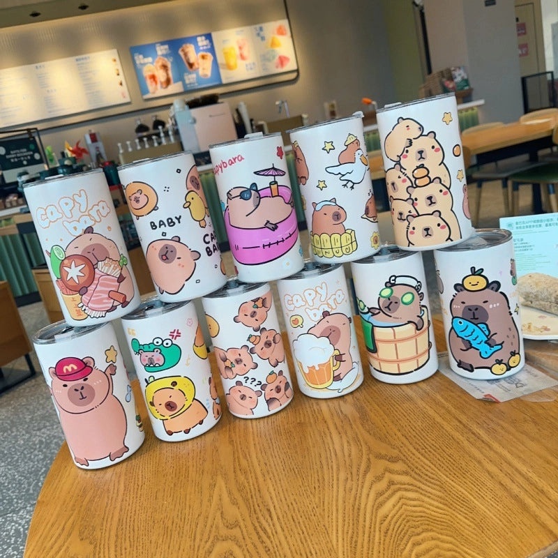 Stainless Steel 316 Animal Letter Thermos Cup Casual Elegant Cute Design 1 Piece | Drinkware & Thermoses