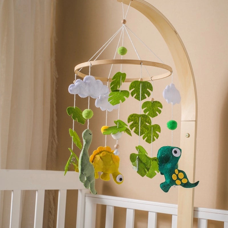 Forest Dinosaur Baby Bed Bell Rattle Hanging Toy for Newborns 0-1 Years Old | Baby Toys & Rattles