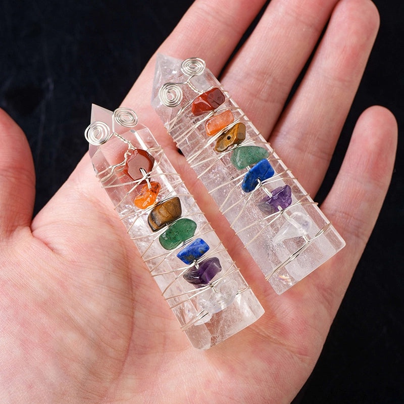 Handcrafted White Crystal Gravel Home Decor | Home Decoration