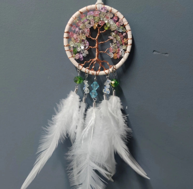 Minimalist Geometric Cotton Thread Feather Iron Ornament|Home Decor Accessories