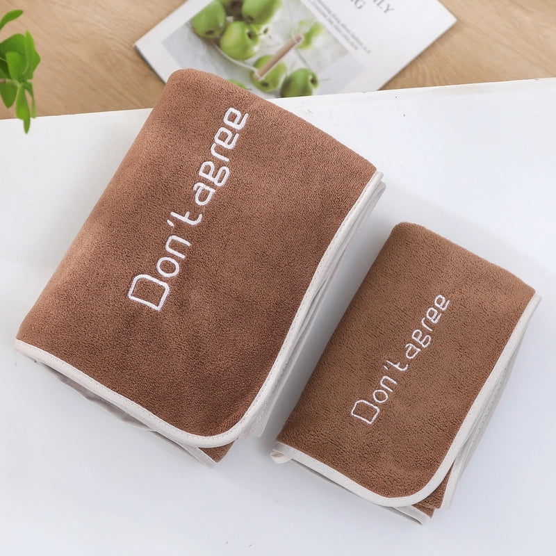 Casual Color Block Daisy Coral Fleece Bath Towels Soft Absorbent Bathroom Towels|Home & Kitchen > Bath > Towels