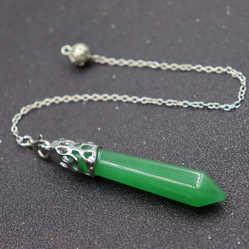 Ethnic Color Block Crystal Stone Pendant Decorative Jewelry|Fashion Accessories