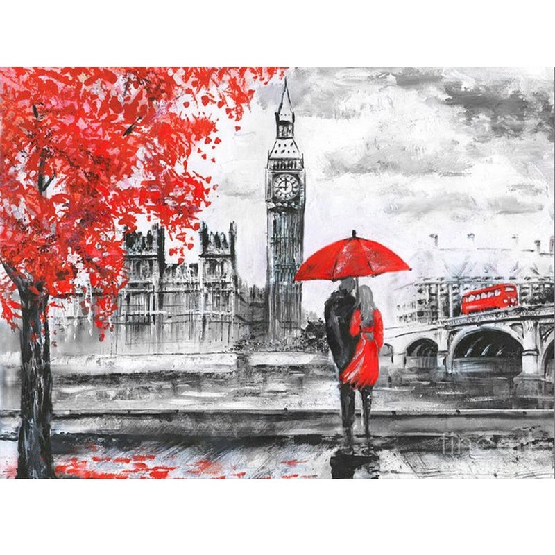 Custom 5D Diamond Animal Painting DIY Embroidery Decorative Ornament for Living Room Landscape|Home Decor