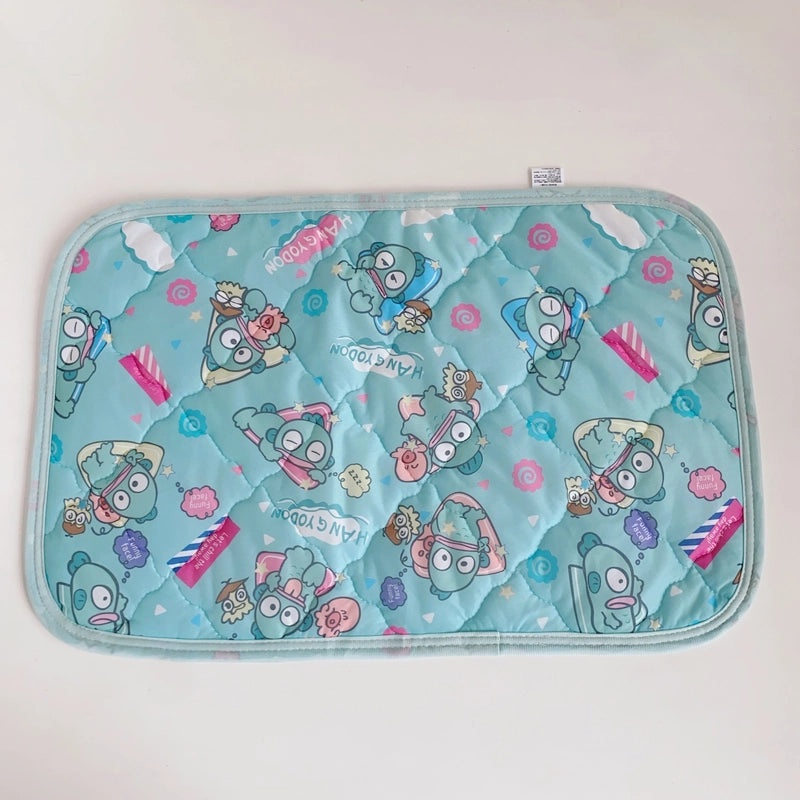 Cool Quilted Summer Pillow Mat with Mofusand Bread Thief Design Ugly Fish Print|Home & Living/Table Linens & Textiles