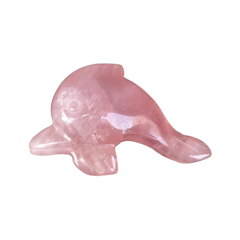 Elegant Dolphin Crystal Obsidian Sculpture Minimalist Home Decor | Home Decoration Ornaments