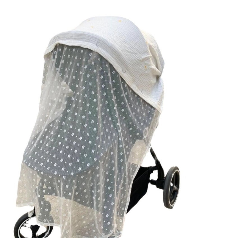 Baby Stroller Mosquito Net Breathable Windproof Sunscreen Cover|Baby Stroller Accessories