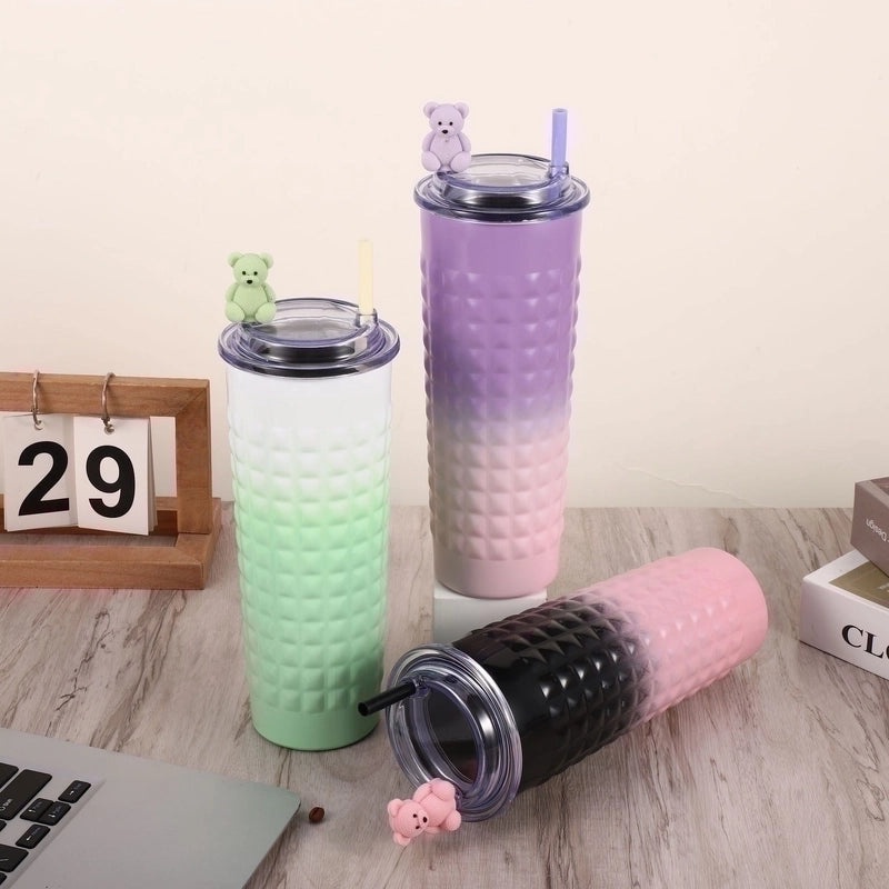 Colorful Stainless Steel Water Bottle - 1 Piece | Drinkware & Hydration