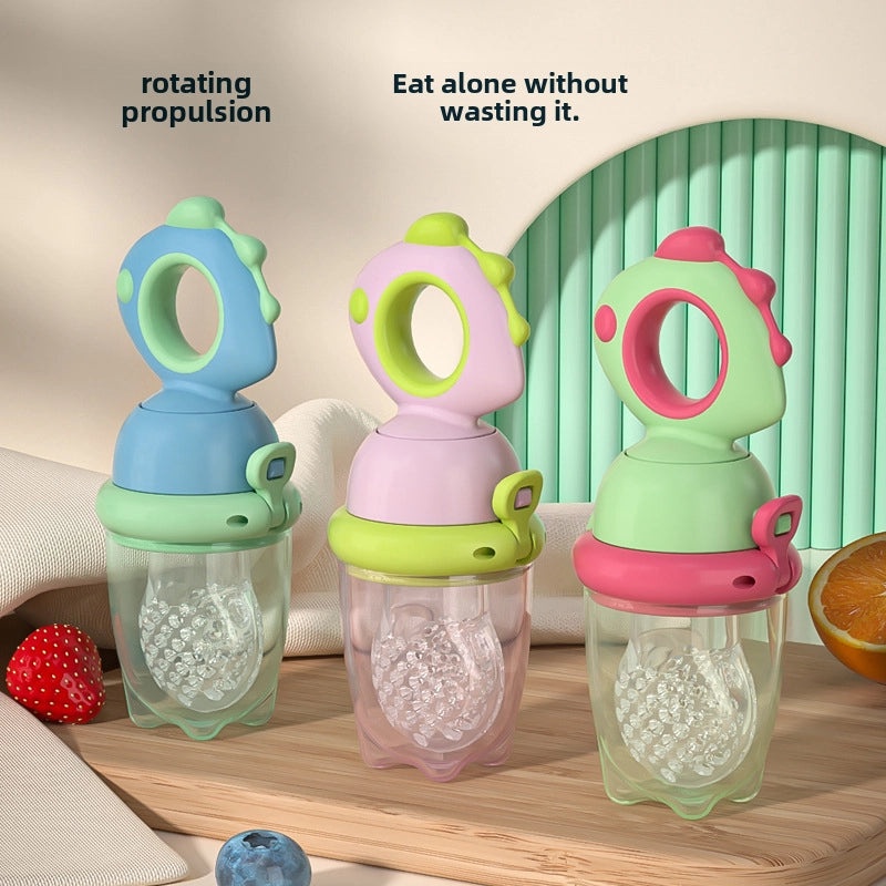 Baby Teether Music Toy Fruit & Vegetable Sound Juicer Baby Feeding Aid Bite Chew Device|Baby Toys and Feeding Accessories