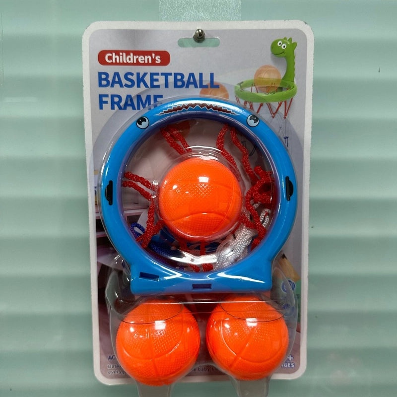 Cartoon Dinosaur Shark Orange Duck Basketball Bath Toy Set for Indoor Baby Shooting Games|Baby Bath Toys