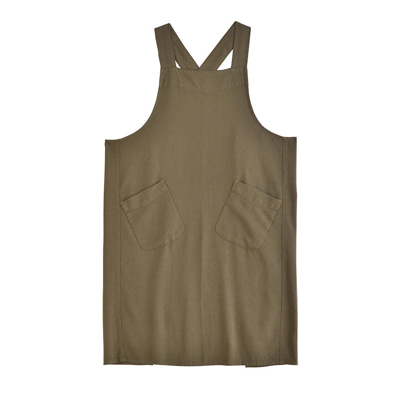 Japanese Linen Washed Apron Set for Men and Women | Home & Garden Aprons