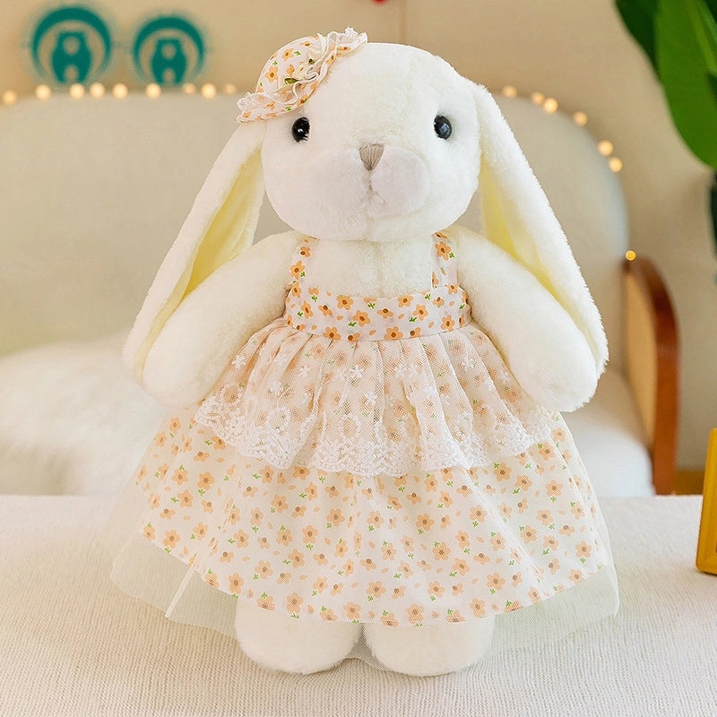 Cute Easter Bunny Plush Toy Stuffed Animal with Soft PP Cotton Filling|Easter Gifts & Plush Toys
