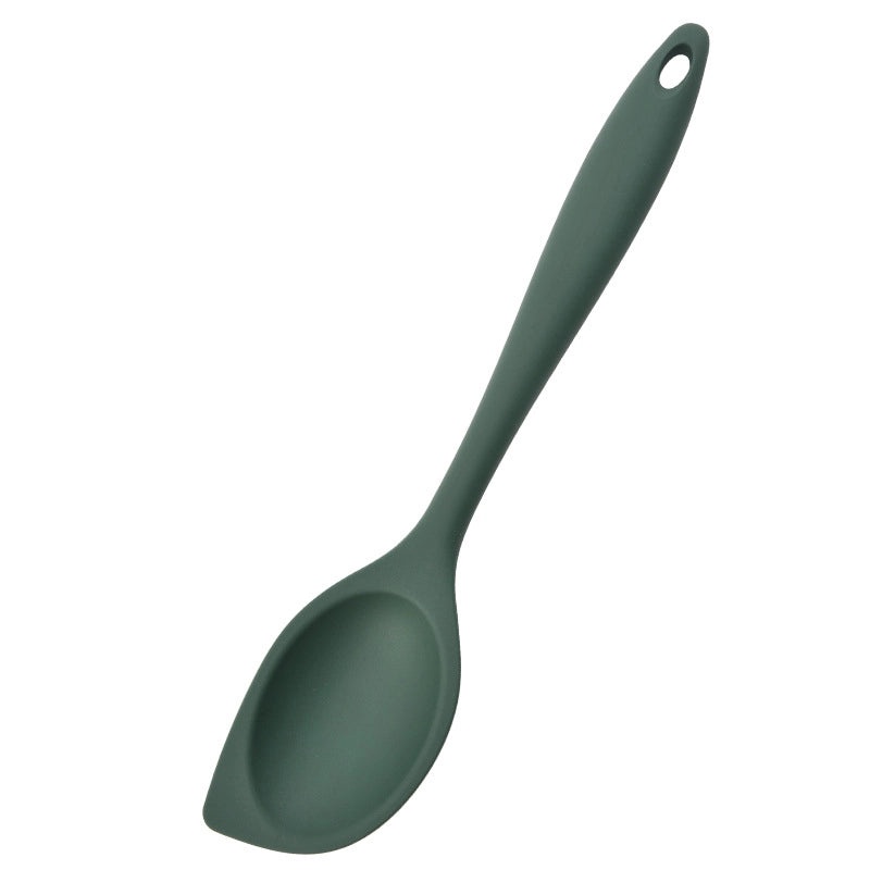 Silicone Cooking Spoon Medium Size Durable Kitchenware Mixing Salad Spoon Child-Friendly|Kitchen Utensils
