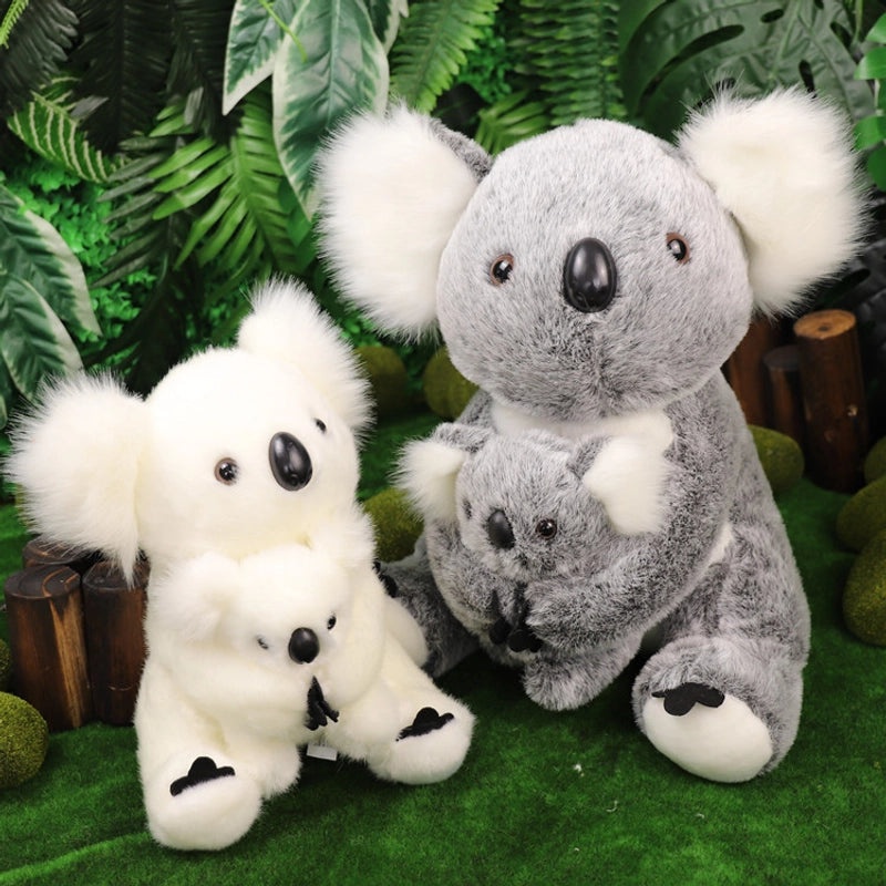 Cute Koala Plush Toy Soft Stuffed Animal Zoo Souvenir Gift for Kids|Toys & Games Plush Animals