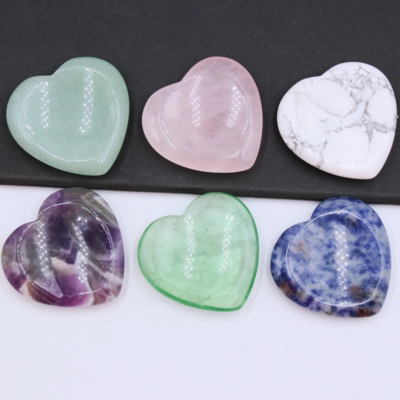 Elegant Heart-Shaped Gem Crystal Pendant|Jewelry & Accessories