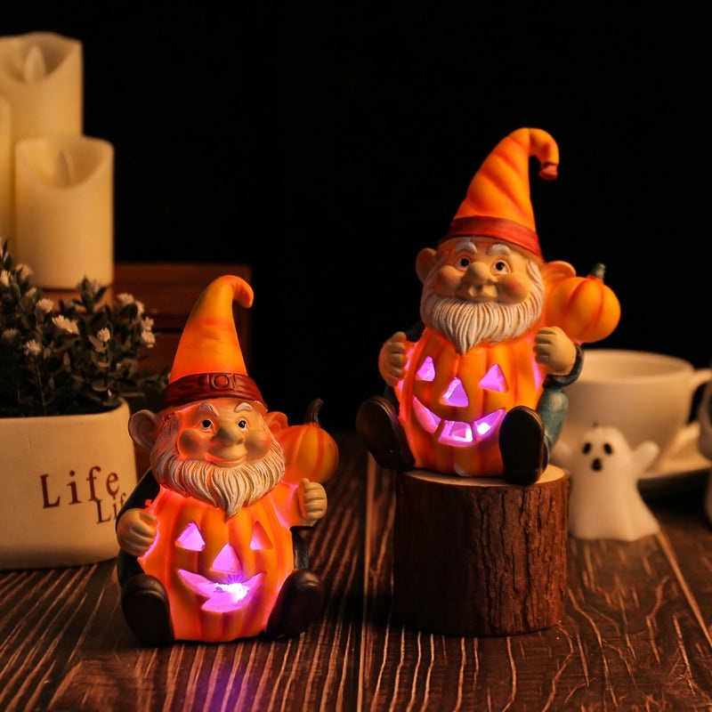 Minimalist Halloween Pumpkin Resin Ornament Decorative Props for Party Table Festival Supplies|Home Decor & Party Supplies