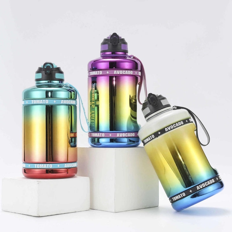 Vintage Style Solid Color Plastic Water Bottles|Home & Kitchen Accessories