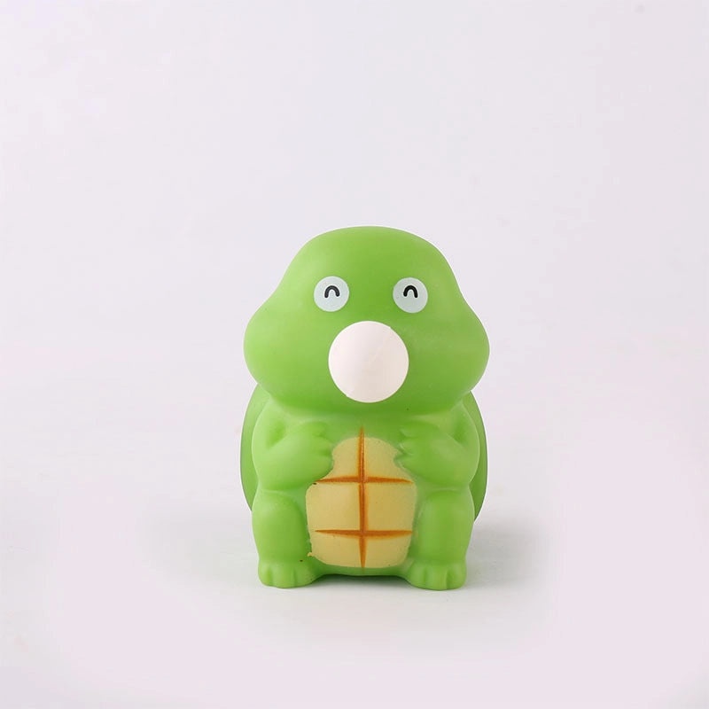 Christmas Stress Relief Squeeze Puff Bubble Toy Cartoon Rebound Doll Vinyl Decompression Fun|Stress Relief Toys