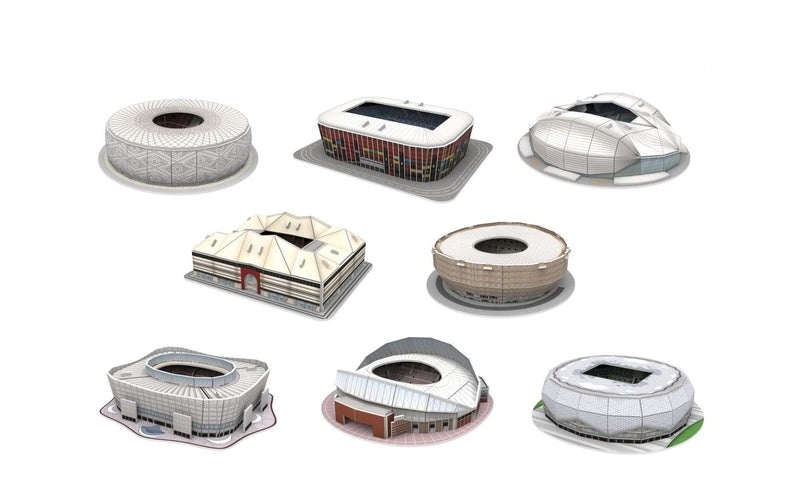 Kids 3D Football Field DIY Puzzle Toy Assembled Set | Educational Toys & Games