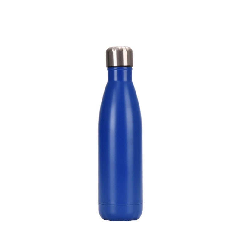 Stainless Steel Water Bottle Single Piece Casual Solid Color | Drinkware & Hydration