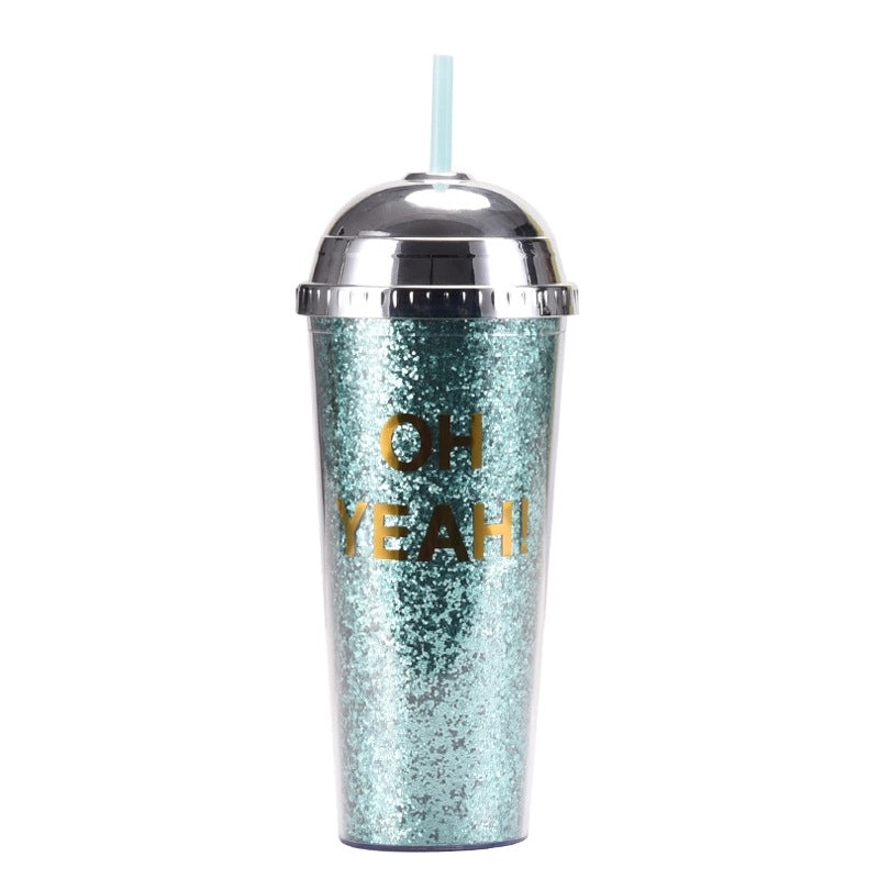 24oz Leopard Print Color Changing Semicircle Lid Large Capacity Portable Plastic Tumbler | Drinkware & Tumblers