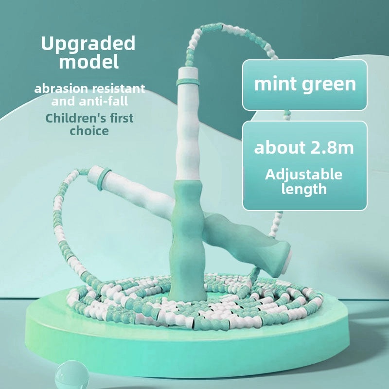 儿童专用运动竹制跳绳 高考小学生幼儿园适用|运动健身器材