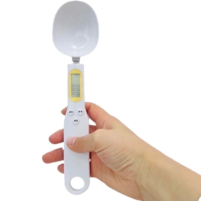 Minimalist Solid Color Plastic Spoon Scale|Kitchen Tools & Gadgets
