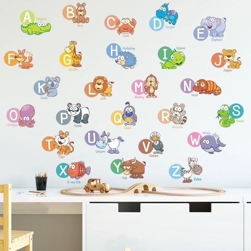 Cute Decorative Letter P PVC Wall Decal for Kids Room | Home Decor Wall Art Stickers|Wall Stickers for Bedroom|Wall Decor|Kids Room Accessories|H