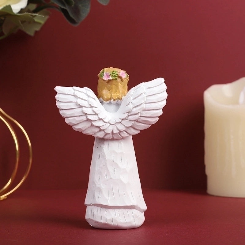 Timeless Angel Resin Figurines Decorative Artificial Ornaments|Home Decor Accessories