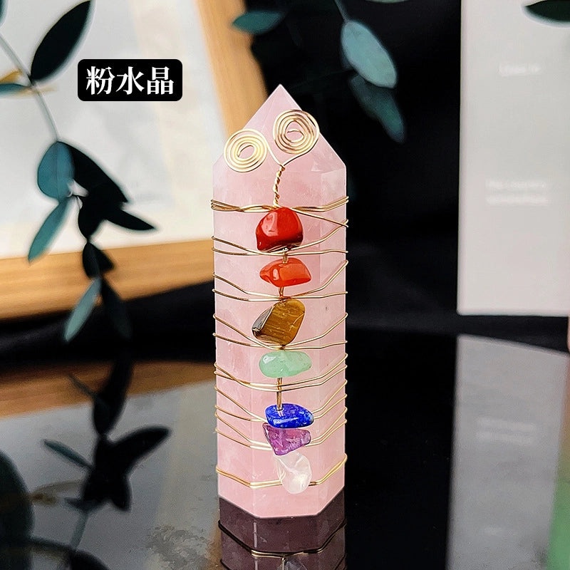 Handcrafted White Crystal Gravel Home Decor | Home Decoration