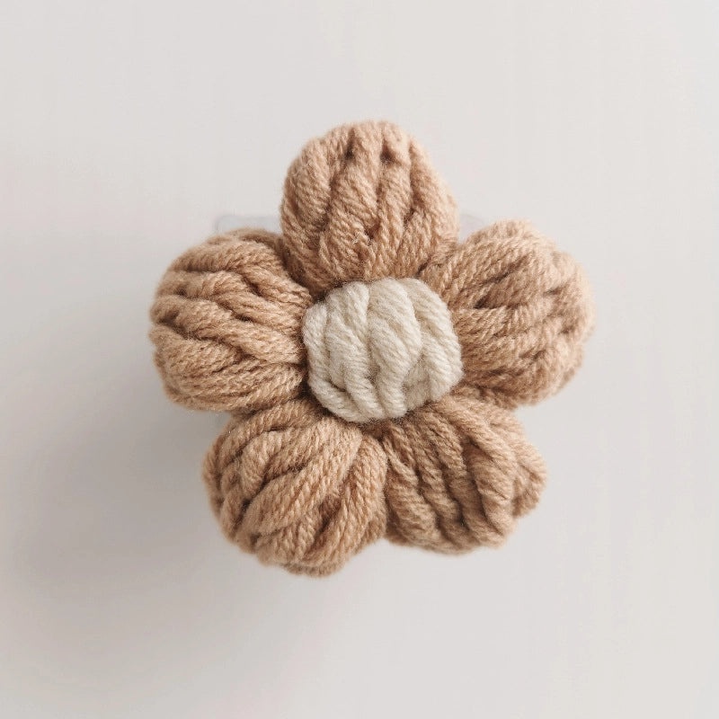 Minimalist Wooden Flower Wall Hook Home Decor|Wall Hooks & Hangers
