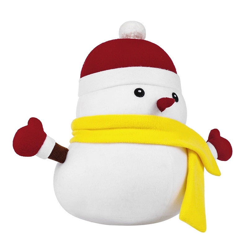 Christmas Snowman Plush Toy with Soft PP Cotton Filling | Stuffed Animals & Plush Toys