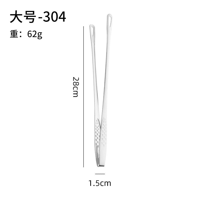 Korean Style 304 Stainless Steel Food Clips for Barbecue, Steak, Bread, Buffet | Kitchen Utensils & Gadgets