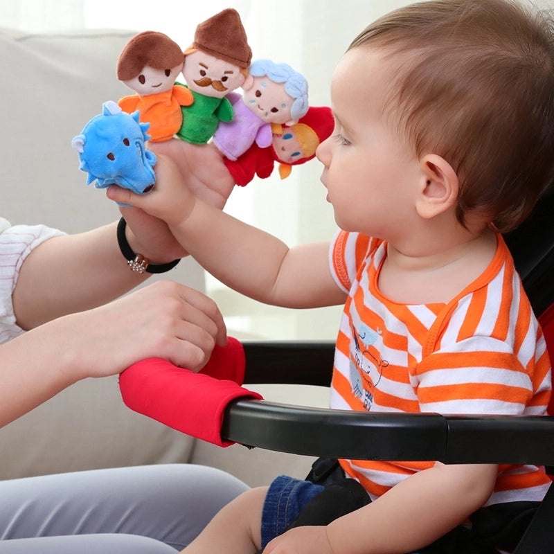 动物手指玩偶床故事|婴幼儿童教育玩具