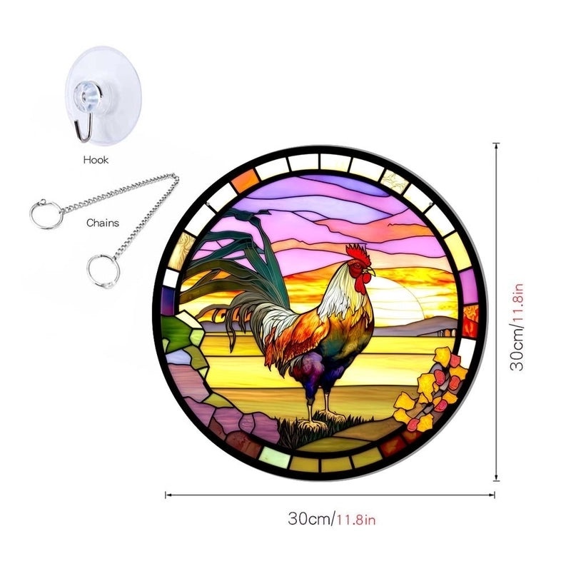 Chinoiserie Inspired Geometric Iron Pendant Wall Art for Vacation Home Decor | Wall Art & Decor