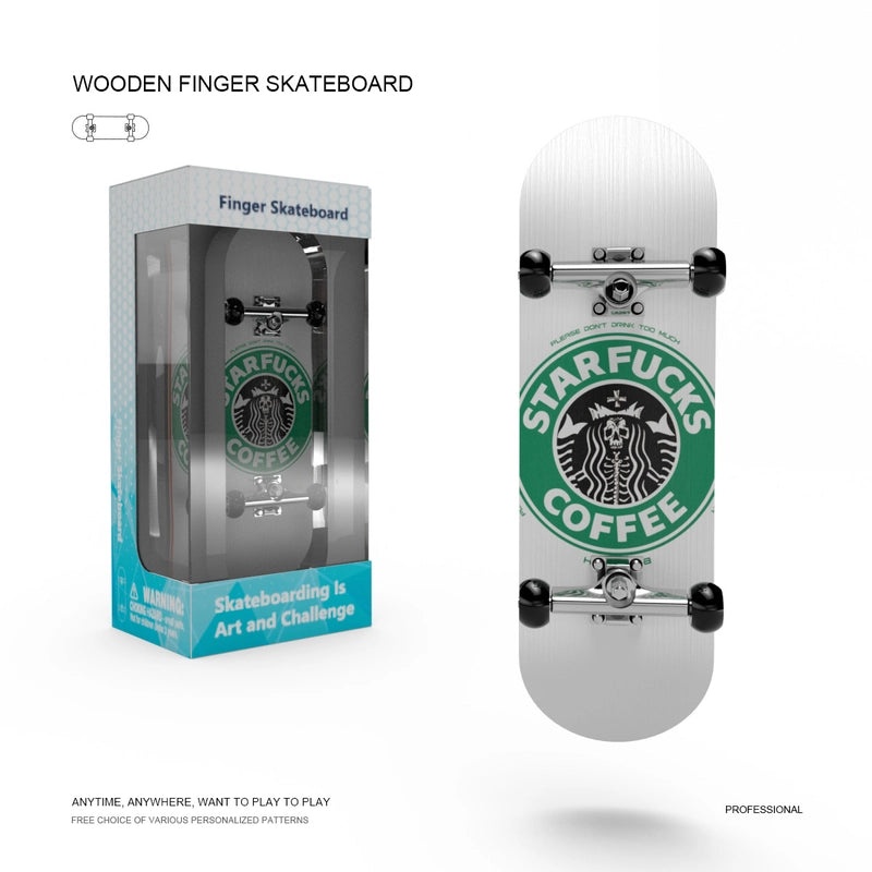 Professional Fingerboard Skateboard with Bearings | Sports & Outdoors