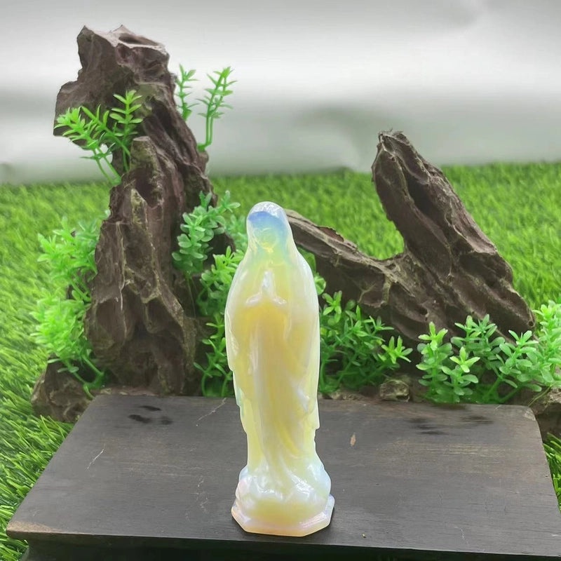 Vintage Style Natural Stone Portrait Decor | Home Decorations