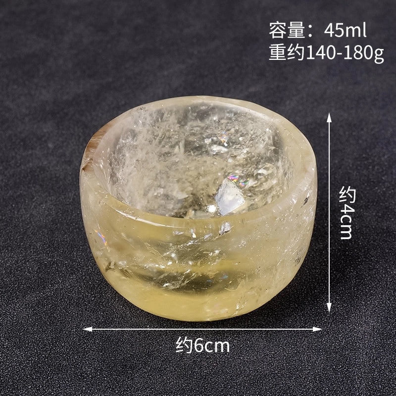 Women's Classic Crystal Teacup For Home Decor Pink White Heart Shaped