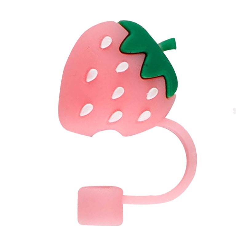 10mm Glass Straw Dust Cover Stainless Steel Cap for Large Diameter Straws Milk Tea Accessories|Drinkware Accessories