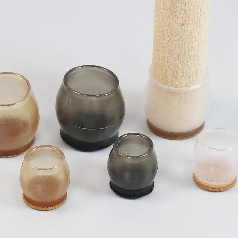 Silent Chair Leg Protective Covers Thickened Table Foot Pads for Chairs and Stools | Home & Living Accessories