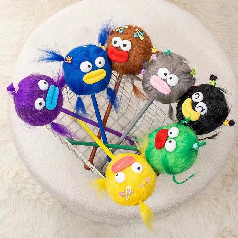 Cute Plush Mini Massage Hammer Toy | Stress Relief & DIY Fun Toys