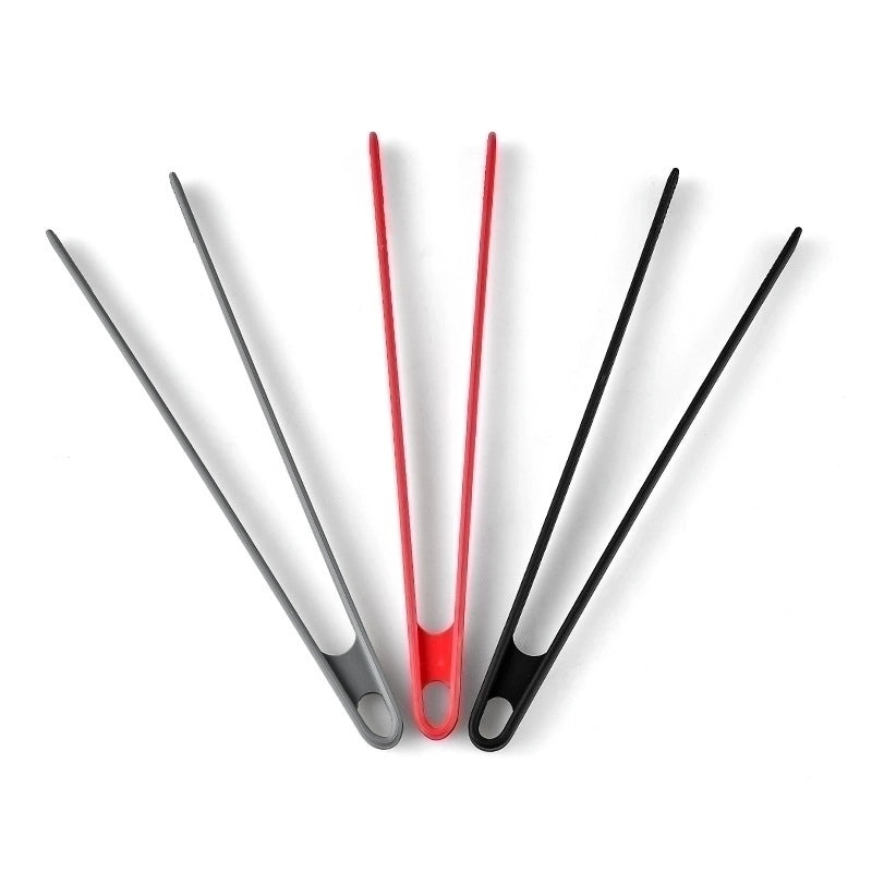 Minimalist Single-Piece Silicone Food Tongs | Kitchen Utensils